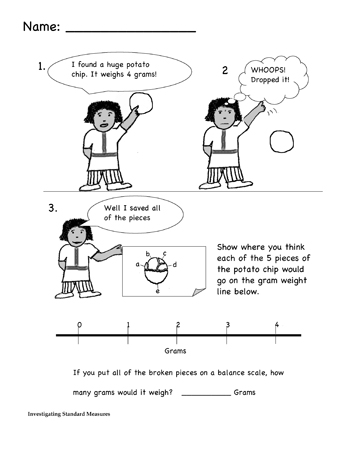 Standard Measures Concept Cartoon